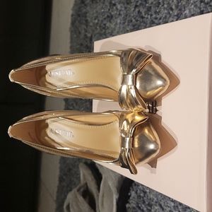 Size 6.5 JustFab Rosegold Pumps